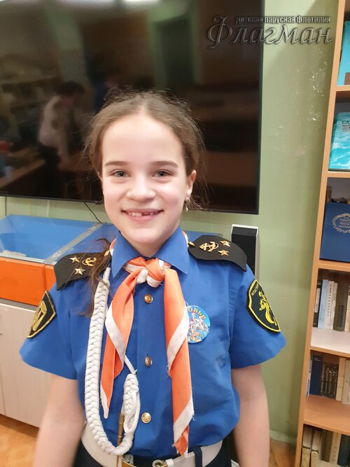 Занятиях в детском клубе «Флагман»